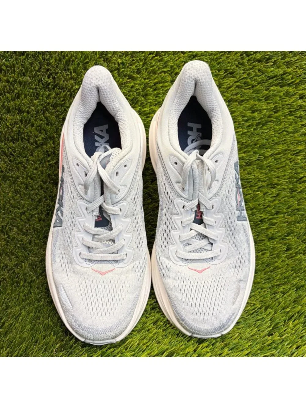 Hoka One One Bondi 9 Womens Size 6 Blue Athletic Running Shoes Sneakers